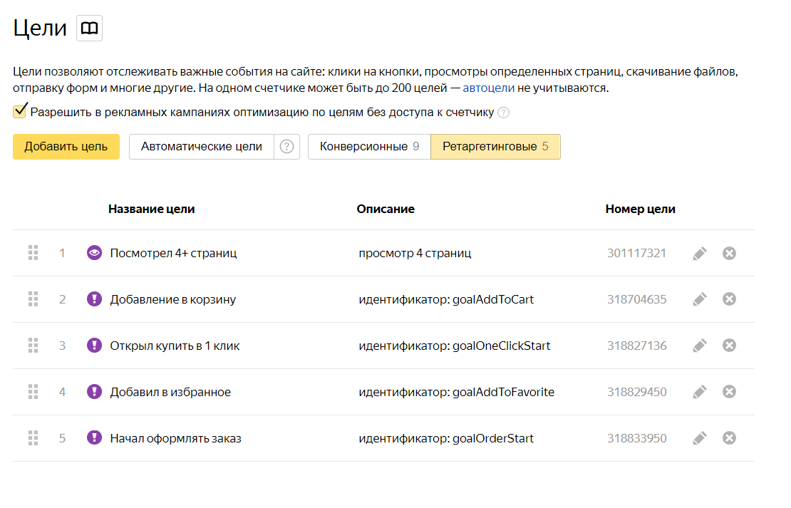 Модуль настройка отслеживания электронной коммерции - вид 1 миниатюра